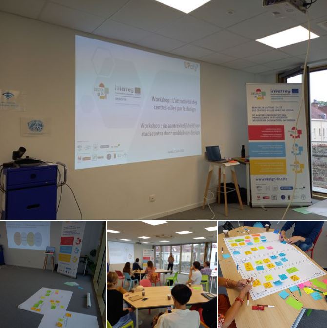 Workshop de co-création sur l’attractivité des centres-villes par le design